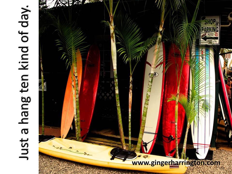 Just a Hang Ten Kind of Day