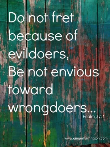 Psalm 37:1