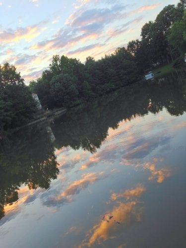 Evening Sky in water 2