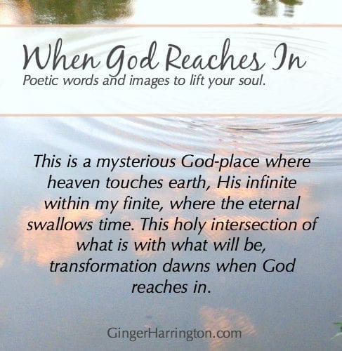 Poetic words and images for spiritual intimacy with God