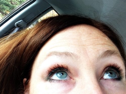 Close up eyes