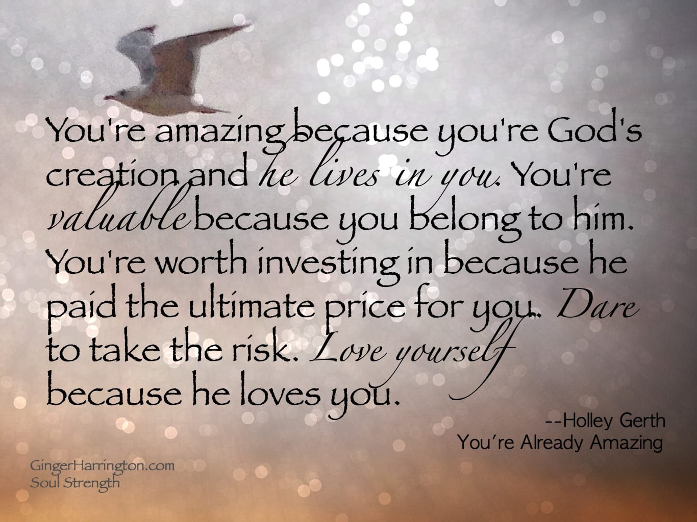 Soul Comfort: You are Loved