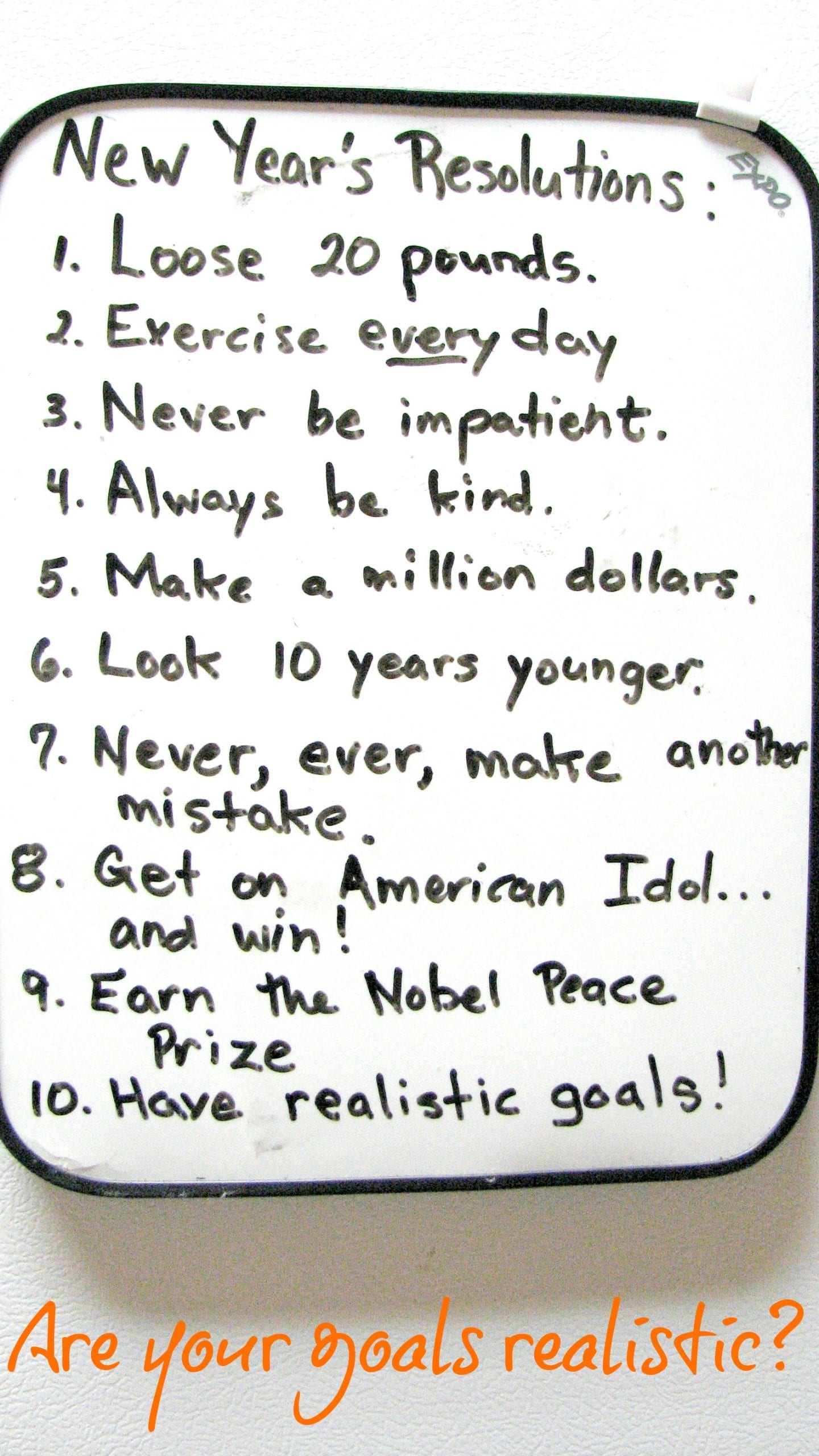 How Do You Make Goals for this Year?