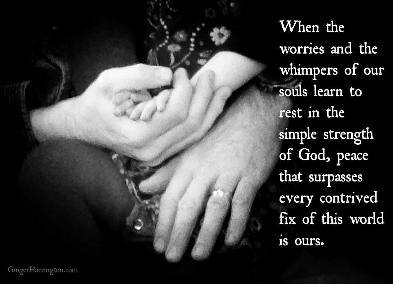 Simple Grace to Overcome Worry