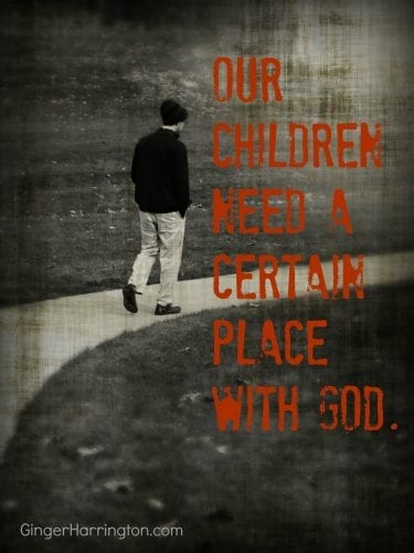 When God reveals himself truth gains power in our children's lives.
