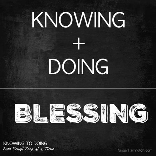 KNOWING + DOING