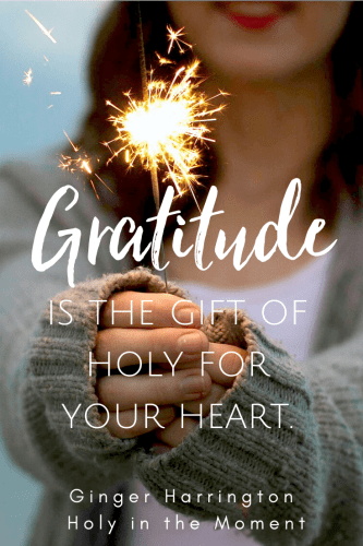 When we remember that every good gift is from our Father, let the gift draw your attention and gratitude to God. Let your gifts and blessings become windows to see God's heart for you. Gratitude is inseparable from love. List your blessings each day, whether mentally or on paper. Practicing gratitude is a simple, holy habit of loving God. What is one of your blessings today?
