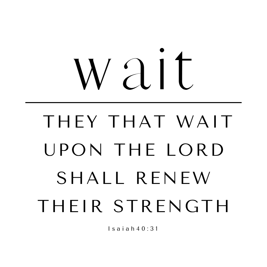 Text of Isaiah 40:31 on white background.