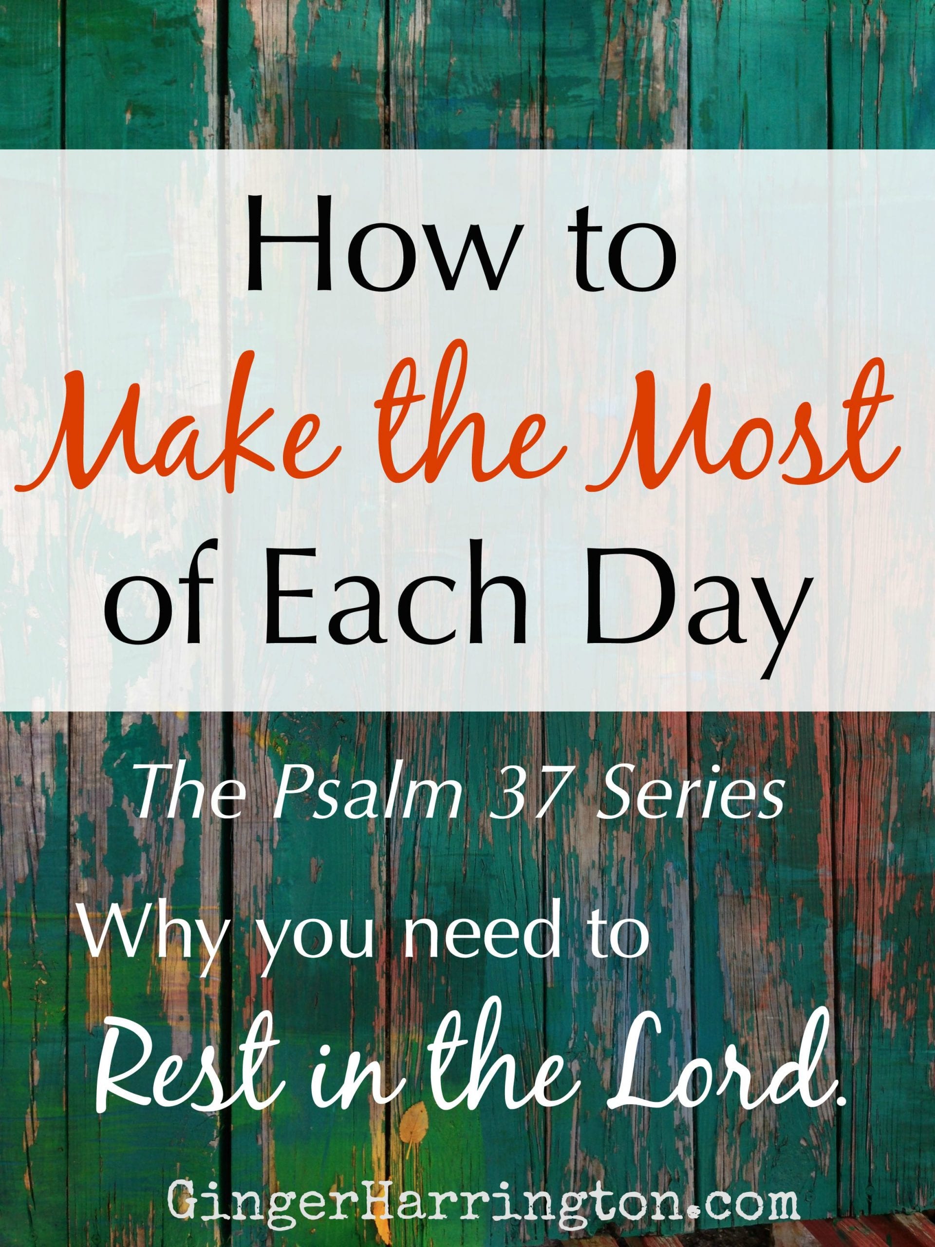 Why You Need to Rest in the Lord