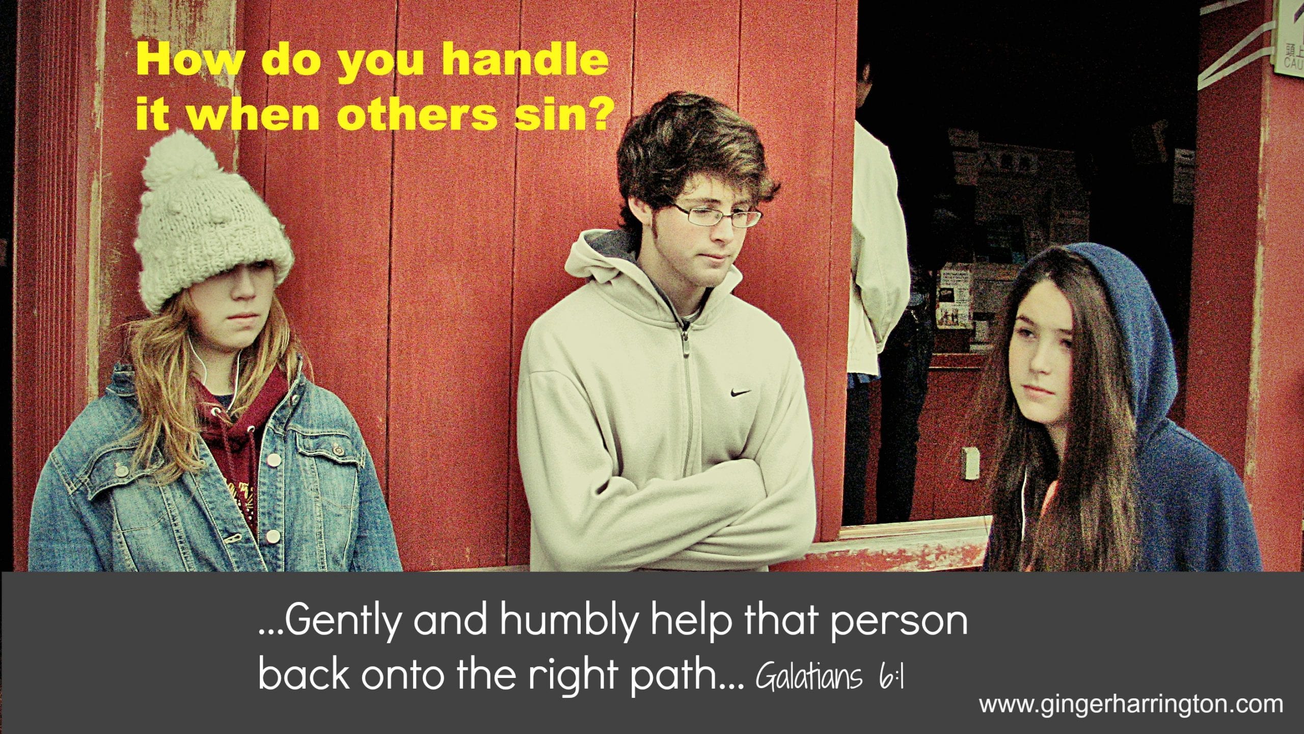 How do you Handle it When Others Sin?