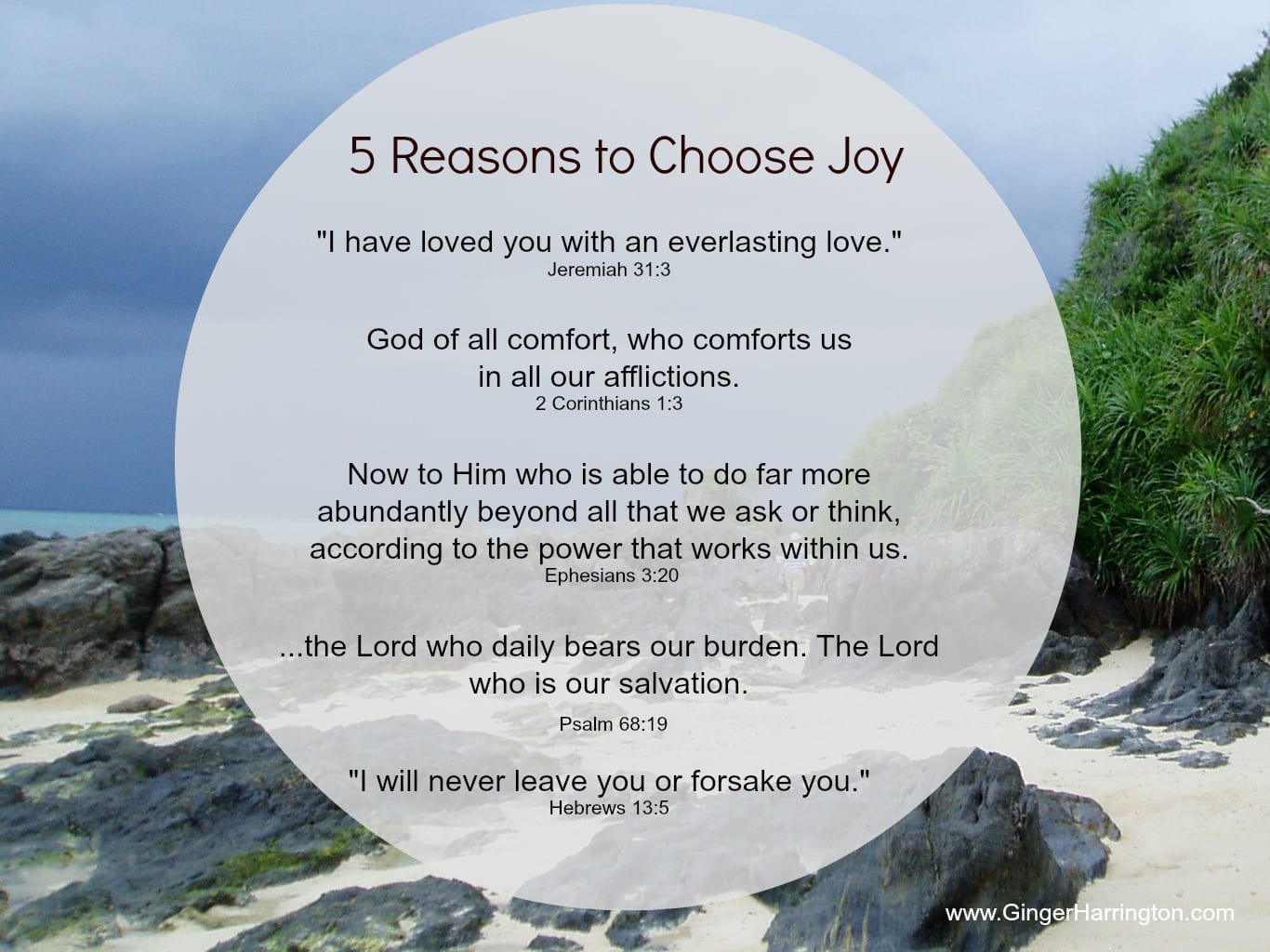 Finally… Choose Joy
