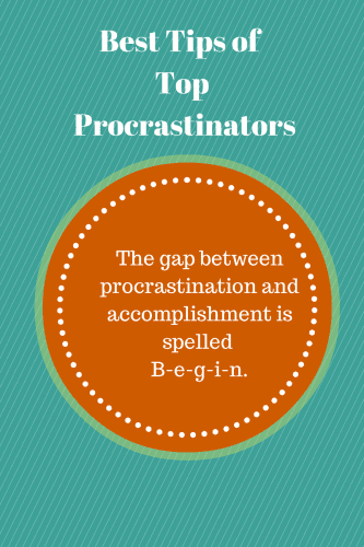 Best Tips of Top Procrastinators (1)