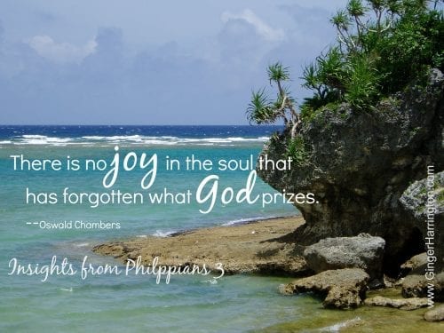 Oswald Chambers quote on joy