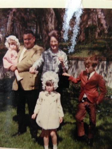 Easter family photo 1968
