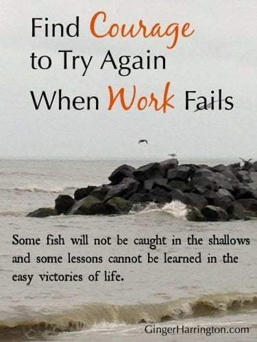 Have you cast time, heart, and work into nets that appear to come up empty? Find strength and courage to resist the inner-current that compels us to give up.