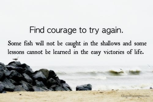 Luke 5 gives us courage to try again.