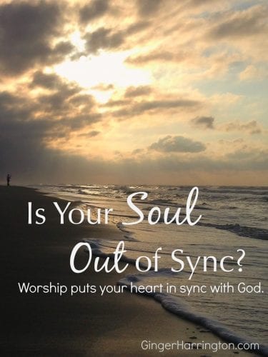 Disrupted schedules make it hard to keep your soul in sync with God. Find encouragement to rest from religious effort and get your heart in sync with God.