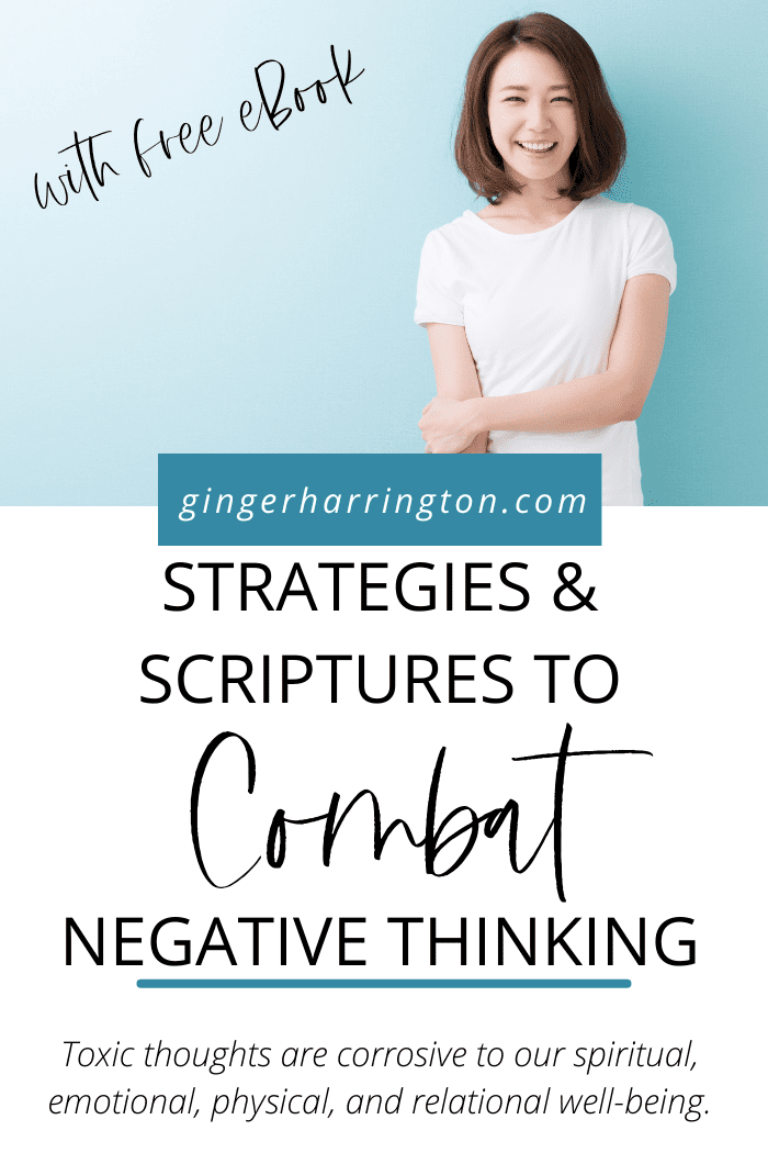 Toxic thoughts are corrosive to our spiritual, emotional, physical, and relational well-being. When we develop mental and spiritual strategies to overcome negative thinking, we shed ourselves of dead-weight words that drag us down. Your mind is a door to your soul, and you are the doorkeeper. Though there are many things in this life you can’t control, God has gifted you with the ability to open and shut the door to your mind, to choose what you will think about. Biblical wisdom and help for overcoming negative thinking for Christian women.