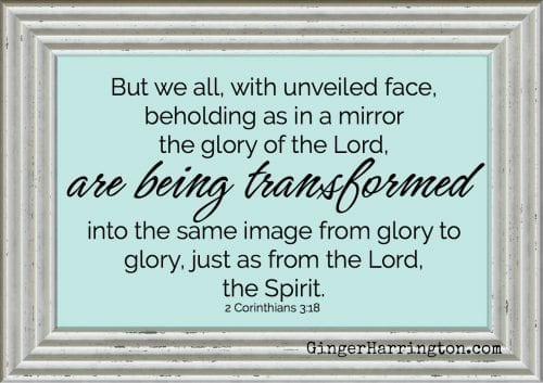 Ever find yourself just wanting a spiritual makeover? Those days when you can't quite get your temper under control and everything frustrates you? You wonder why you're still struggling with worry after all these years of trusting God and believing his word. Taking a look at 2 Corinthians 3:18.