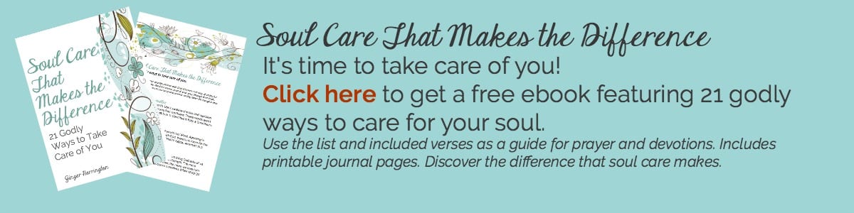 Get the free ebook Soul Care That Makes the Difference. 