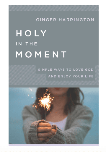 Holy in the Moment, a book by Ginger Harrington releasing in March 2018.