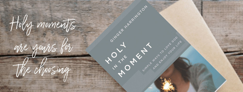 Holy moments are yours for the choosing. Discover the practical difference holy moments can make in your life. Holy in the Moment by Ginger Harrington releases March 6, 2018.