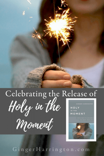 Celebrating the release of Holy in the Moment with a book giveaway!