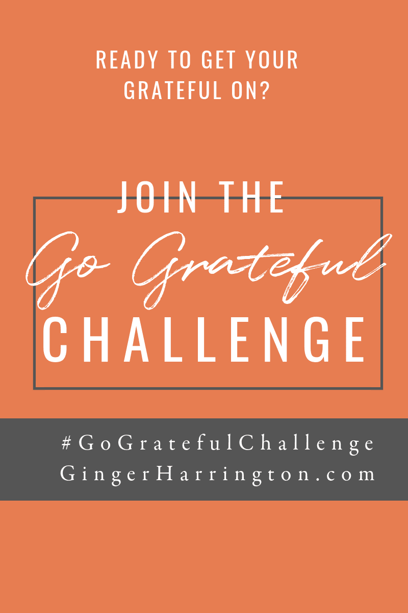 Join the #GoGratitudeChallenge. Build the gratitude habit in this fun challenge for November.