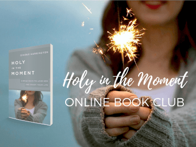 Holy in the Moment Book Club–Let’s Get Started!