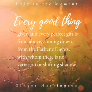 How do we love God more than the things that bring us the most delight and pleasure in life? When we remember that every good gift is from our Father, let the gift draw your attention and gratitude to God.