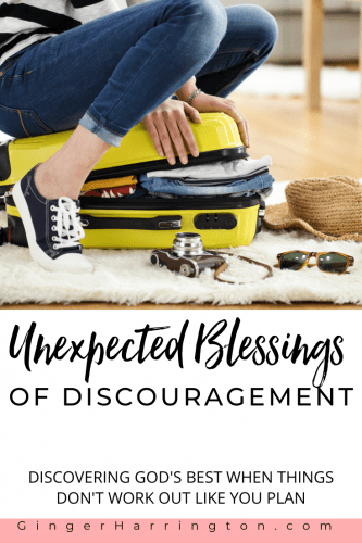 Discovering God's best when things don't turn out like you plan reveals unexpected blessings even in discouragement. My plan was doing; God's plan was about being. . . 