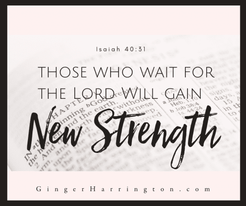 After weeks of staying home due to the novel coronavirus, many of us need strength to stay positive, to overcome stress, and to make the most of this unprecedented time. Discover how to find strength to overcome your challenge with biblical wisdom on receiving God’s new strength promised in Isaiah 40:31. #overcomer #covid19 #coronavirus #strength #stayathome #stayhome #staystrong #waitingforgod