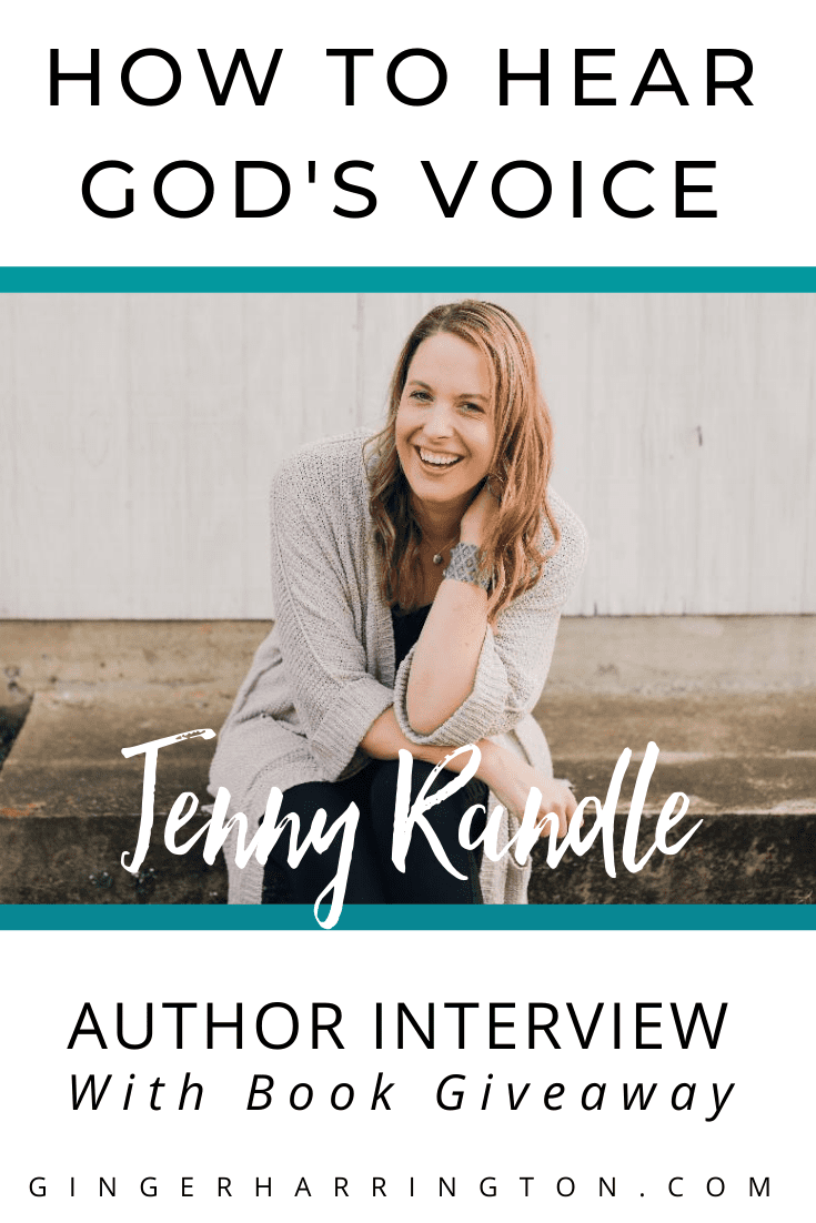Get to know God's voice with helpful truths and encouragement from Ginger Harrington and Jenny Randle. Author interview, book review, and book giveaway will equip you to hear God more clearly. Biblical truth, inspiration, and practical tips for Christian women to ignite spiritual growth by listening to God. #gettingtoknowgodsvoice #listeningtogod
