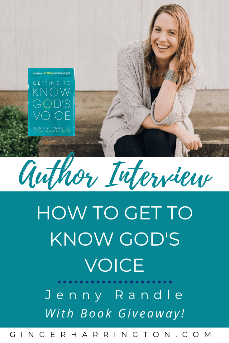 Get to know God's voice with helpful truths and encouragement from Ginger Harrington and Jenny Randle. Author interview, book review, and book giveaway will equip you to hear God more clearly. Biblical truth, inspiration, and practical tips for Christian women to ignite spiritual growth by listening to God.