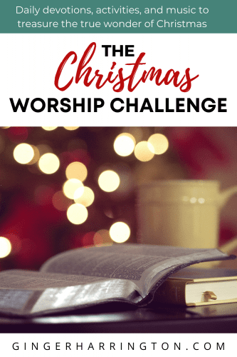 Take the worship challenge with daily devotions for December.