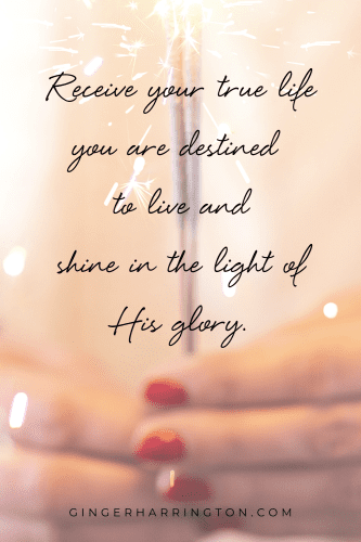 LIght of a sparkler demonstrates how hope Christ gives lights up the world.